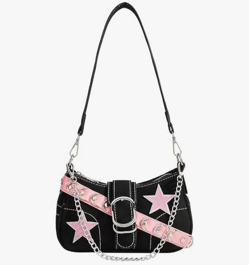 Pink Star Midnight Bag